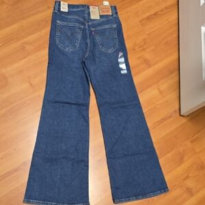 Levi's Dark Blue Flare Jeans